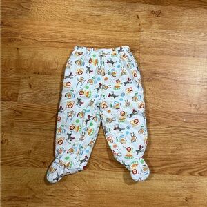 VINTAGE OshKosh B'gosh Baby pants with  White and Colorful Accents
